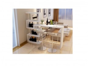 Барный стол №5 (Белый) в Салехарде - salehard.mebel-74.com | фото