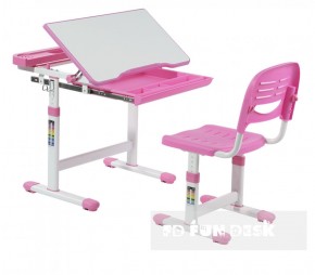 Комплект парта + стул трансформеры Cantare Pink в Салехарде - salehard.mebel-74.com | фото