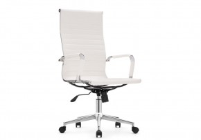 Компьютерное кресло Reus pu white / chrome в Салехарде - salehard.mebel-74.com | фото