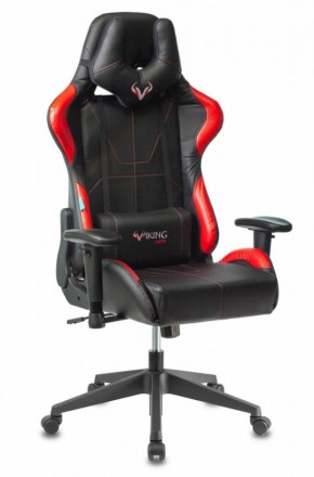 Кресло игровое Бюрократ VIKING 5 AERO RED черный/красный в Салехарде - salehard.mebel-74.com | фото