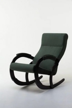 Кресло-качалка КОРСИКА 34-Т-AG (зеленый) в Салехарде - salehard.mebel-74.com | фото