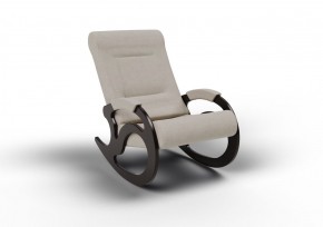 Кресло-качалка Вилла 11-Т-Ш (ткань/венге) ШОКОЛАД в Салехарде - salehard.mebel-74.com | фото