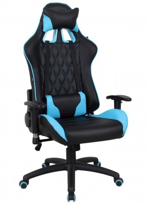 Кресло компьютерное BRABIX "GT Master GM-110" (черное/голубое) 531928 в Салехарде - salehard.mebel-74.com | фото