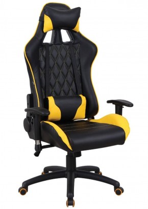 Кресло компьютерное BRABIX "GT Master GM-110" (черное/желтое) 531927 в Салехарде - salehard.mebel-74.com | фото