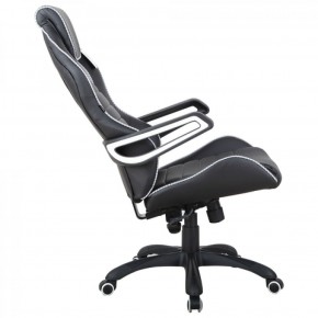 Кресло компьютерное BRABIX Techno Pro GM-003 (экокожа черное/серое, вставки серые) 531814 в Салехарде - salehard.mebel-74.com | фото