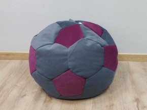 Кресло-мешок Мяч S (Shaggy Grafit-Shaggy Wine) в Салехарде - salehard.mebel-74.com | фото