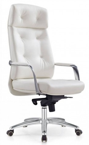 Кресло руководителя Бюрократ _DAO/WHITE белый в Салехарде - salehard.mebel-74.com | фото