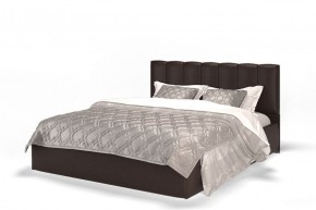 Кровать Элен 1600 + основание с ПМ (Лесмо brown) коричневый в Салехарде - salehard.mebel-74.com | фото