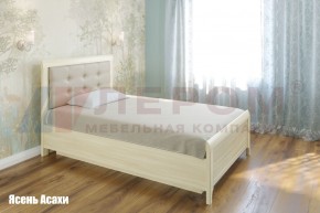 Кровать КР-1031 с мягким изголовьем в Салехарде - salehard.mebel-74.com | фото