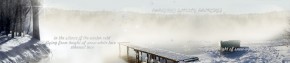 Кухонный фартук с эффектом мерцания Зима (3000) Композит глянец в Салехарде - salehard.mebel-74.com | фото