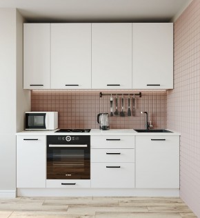Кухонный гарнитур Жемчуг 2200 (Стол. 38мм) в Салехарде - salehard.mebel-74.com | фото