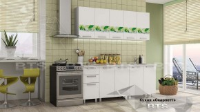 Кухонный гарнитур Скарлетт 2.0 (БТС) белый в Салехарде - salehard.mebel-74.com | фото
