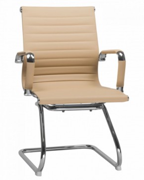 Офисное кресло для посетителей LMR-102N Бежевый в Салехарде - salehard.mebel-74.com | фото