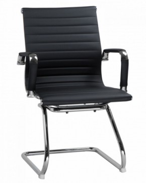 Офисное кресло для посетителей LMR-102N Черный в Салехарде - salehard.mebel-74.com | фото