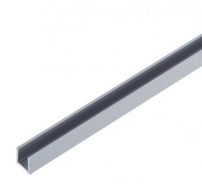Планка торцевая "П" 4 мм для стеновой панели (алюминий) в Салехарде - salehard.mebel-74.com | фото