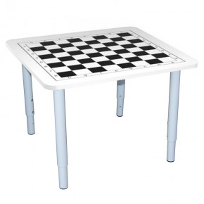 Стол регулируемый с шахматной доской (печать) в Салехарде - salehard.mebel-74.com | фото